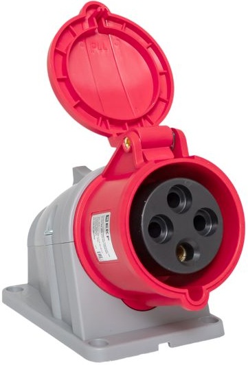 

Розетка стационарная наружная EKF ps-124-32-380-PRO 124 3Р+РЕ 32А 380В IP44 PROXIMA, ps-124-32-380-PRO