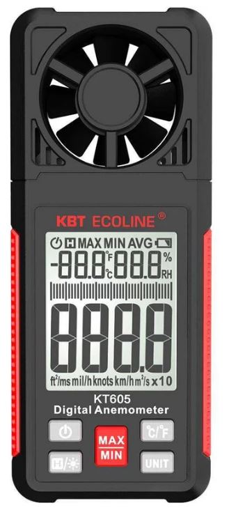 

Анемометр КВТ 91922 КТ 605 серия ECOLINE, 91922