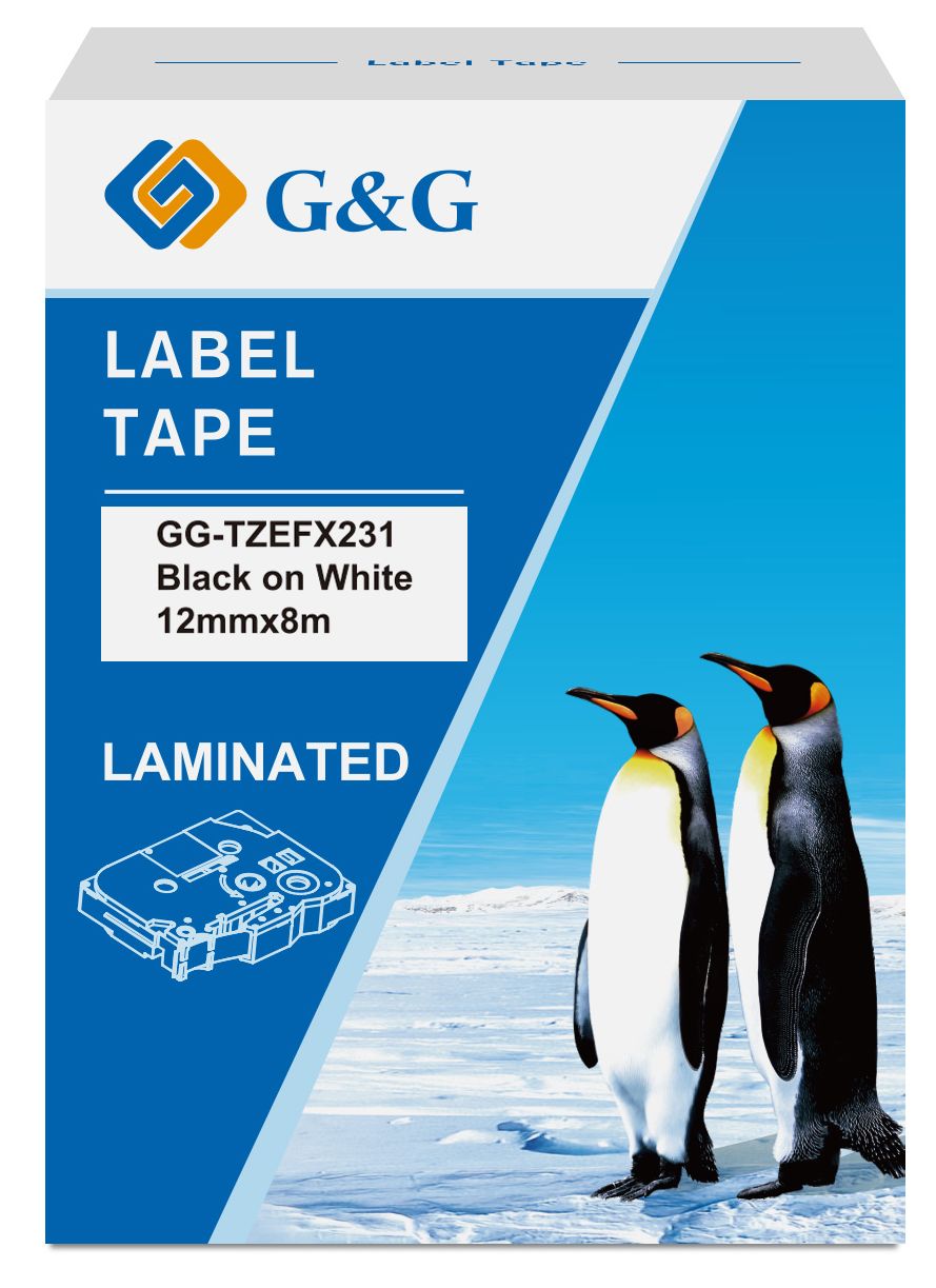 

Картридж ленточный G&G GG-TZEFX231 черный на белом 12x8 для Brother 1010/1280/1280VP/2700VP, GG-TZEFX231