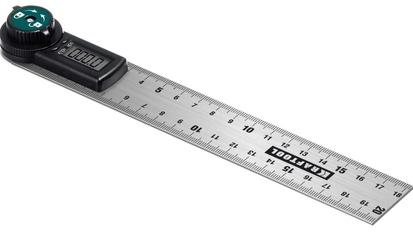 

Транспортир Kraftool DPM-20 34682 Kraftool электронный угломер 200мм., DPM-20