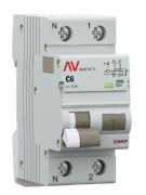 фото Автомат EKF rcbo10-1pn-6C-300-a-av