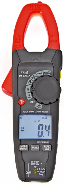 

Токоизмерительные клещи CEM DT-9381 CEM 685729, DT-9381