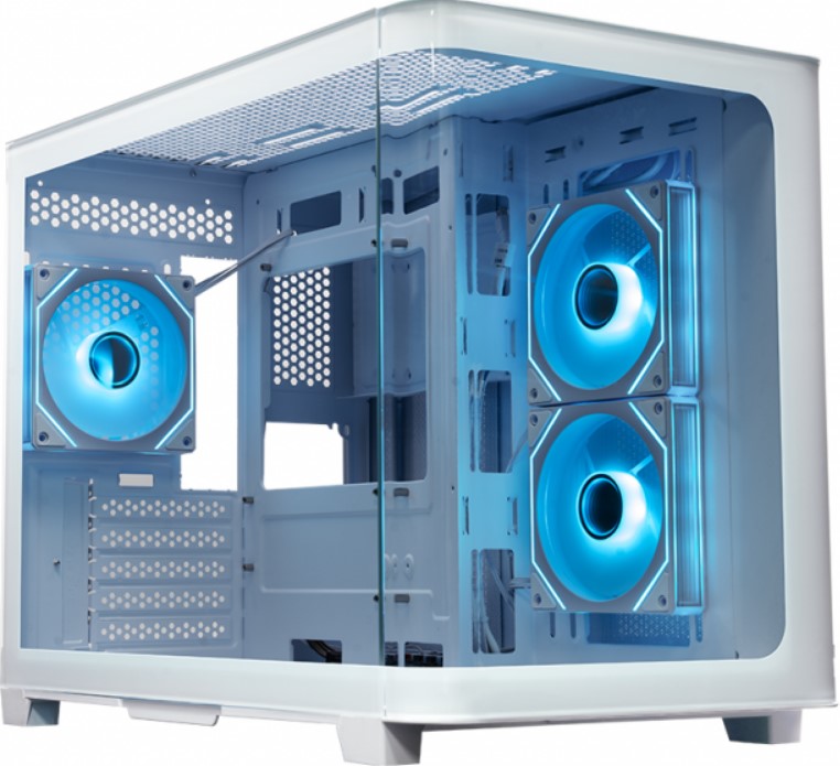 

Корпус mATX Xastra QR500M 3ARGB-FM-C10-UC белый, без БП, USB Type-C, QR500M 3ARGB-FM-C10-UC