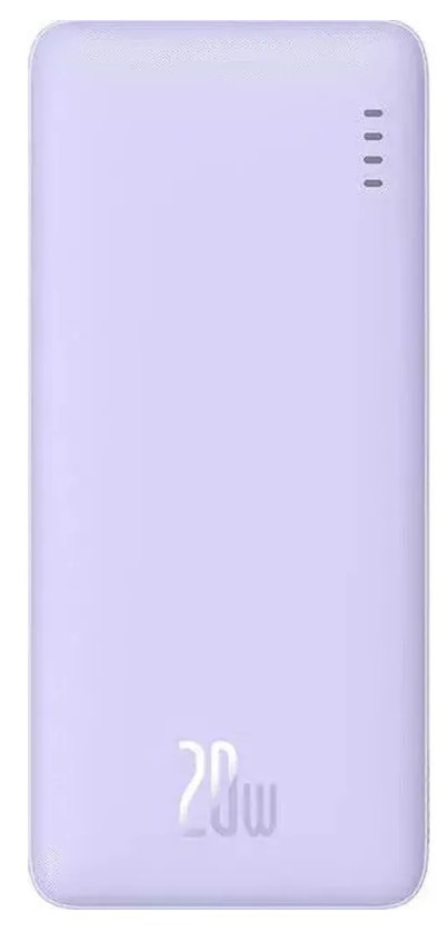 

Аккумулятор внешний портативный Baseus Airpow Fast P10022801513-00 10000mAh 20W Nebula Purple, Airpow Fast