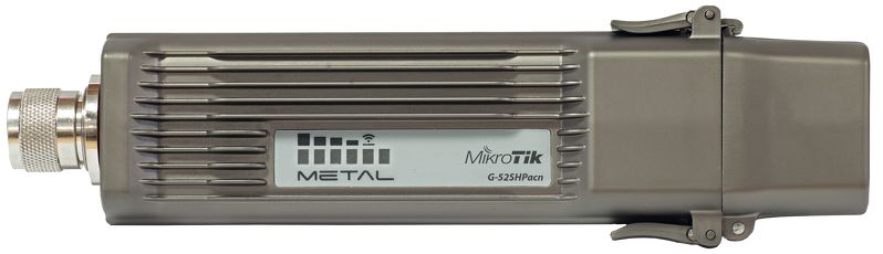 

Роутер WiFi Mikrotik Metal 52 ac 802.11a/b/g/n/ac, частота 2.4 / 5 ГГц, 1000 Мбит/сек, Metal 52 ac
