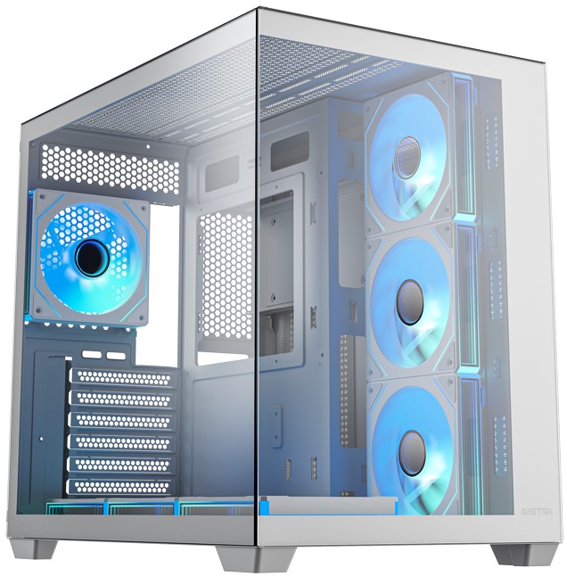 

Корпус ATX Xastra QW500 7ARGB-C10-UC White без БП, боковая панель из закалённого стекла, USB 2.0, USB 3.0, USB Type-C, QW500 7ARGB-C10-UC White
