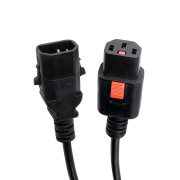 фото Кабель питания  Filum FL-PC-C13F/C14F-C1-1.8-BK