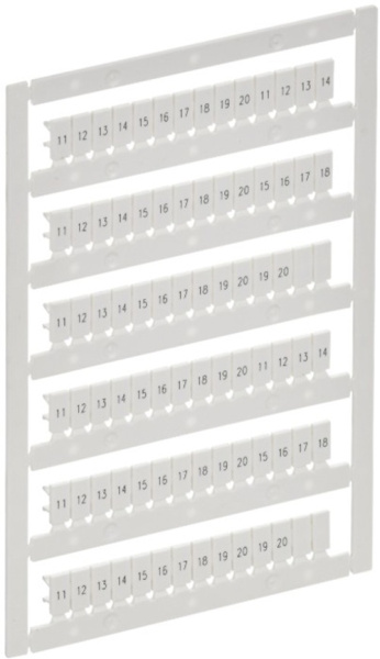 Изображение товара Маркеры ARMAFIX IEK AF-CT10D-M-D25-02 для клеммных колодок, 84 шт