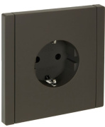 фото Розетка с заземлением IEK FP-R14-16-1-K03