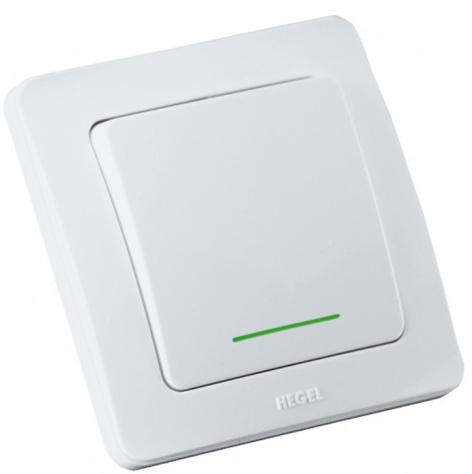 Изображение товара Переключатель одноклавишный HEGEL ВС16-362 для управления электричеством
