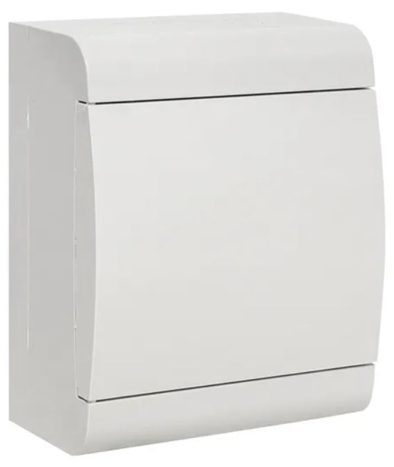 

Щит распределительный навесной EKF sb-n-6w ЩРН-П-6 "SlimBox" белая дверца IP41, sb-n-6w