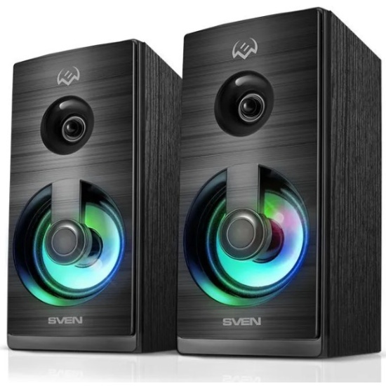 

Компьютерная акустика 2.0 Sven SPS-512 SV-020156 6 Вт, питание USB, подсветка, SPS-512