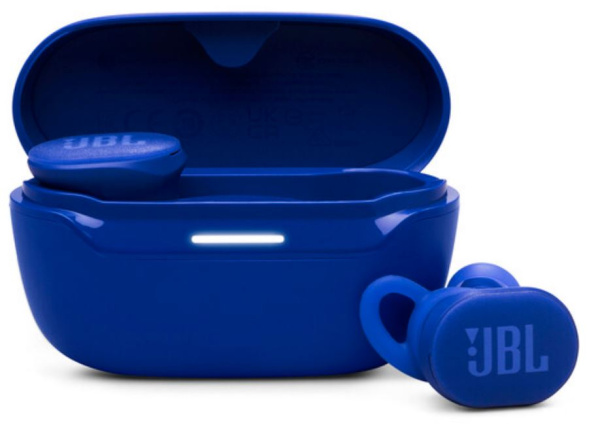 Изображение товара Беспроводные внутриканальные наушники JBL Endurance Race 2 Bluetooth 5.3 с микрофоном и кейсом Сини