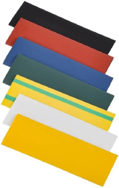 Изображение товара Набор термоусадочных трубок IEK UDR10-020-010-021-S разноцветные 0.1 м