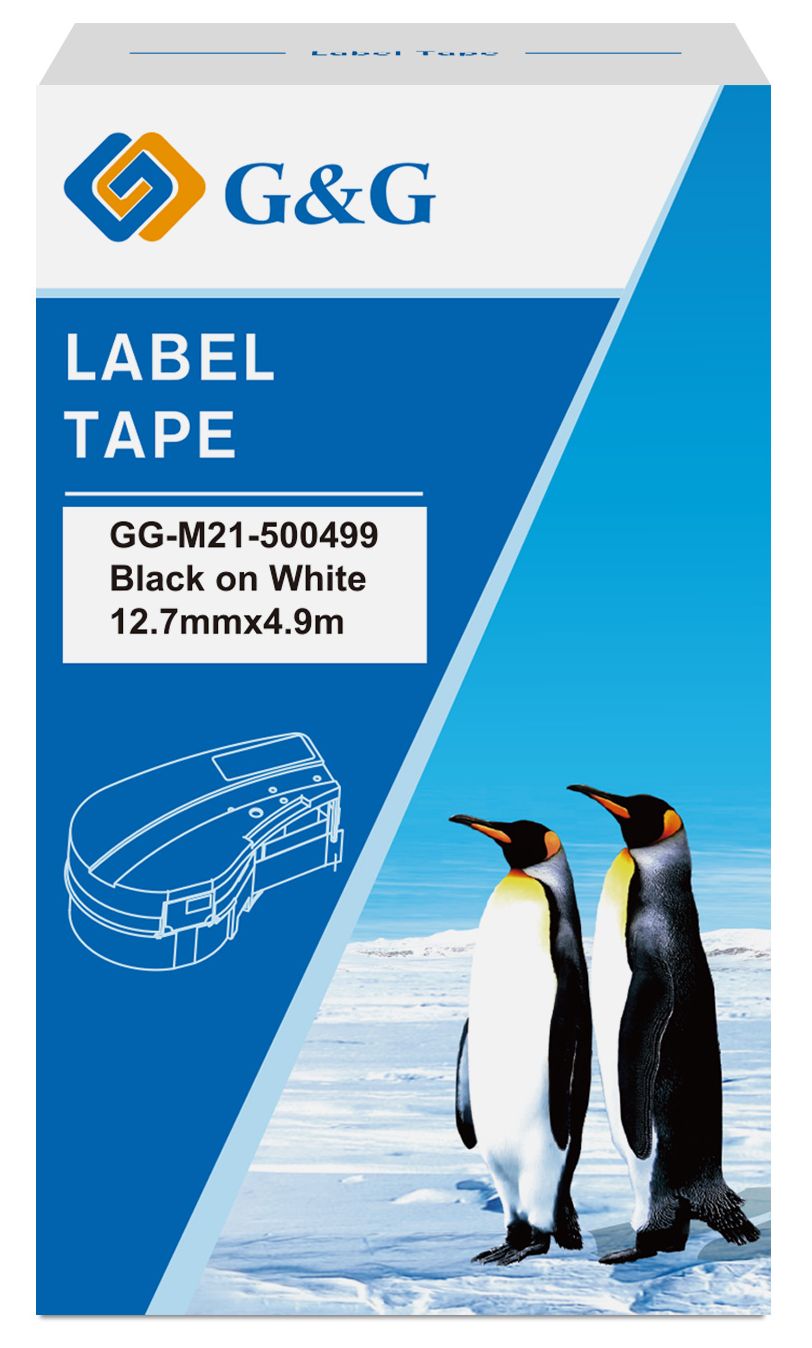 

Картридж ленточный G&G GG-M21-500499 черный на белом 12.7x4.9 для Brady BMP21-PLUS, BMP21-LAB, GG-M21-500499