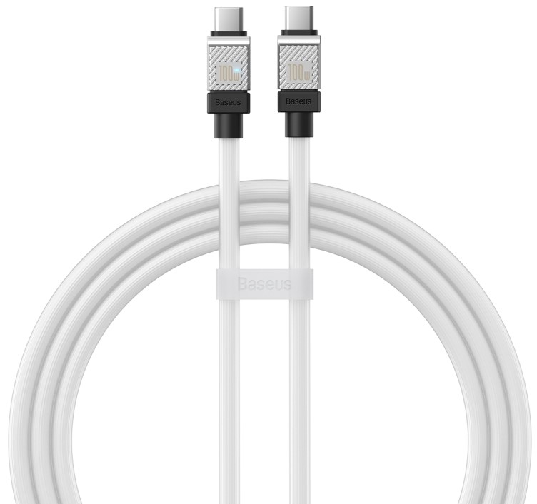 

Кабель интерфейсный Baseus CAKW000002 CoolPlay Series Fast Charging Type-C to Lightning 20W 1m White (передача данных, питание устройств, скорость пер, CAKW000002