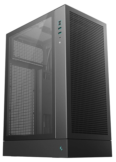 

Корпус mATX Deepcool CH170 PLUS черный, без БП, 2*USB 3.0, USB Type-C, CH170 PLUS