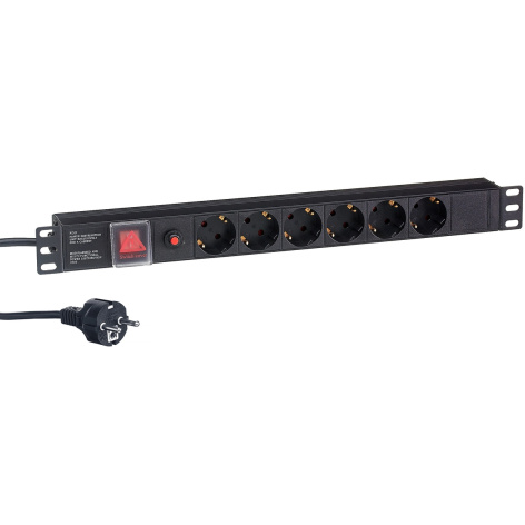 фото Блок розеток  Exegate ServerPro PDU-19H606 Al-6S-EU2CU-SW-O в Уфе