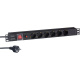 фото Блок розеток  Exegate ServerPro PDU-19H606 Al-6S-EU2CU-SW-O в Уфе