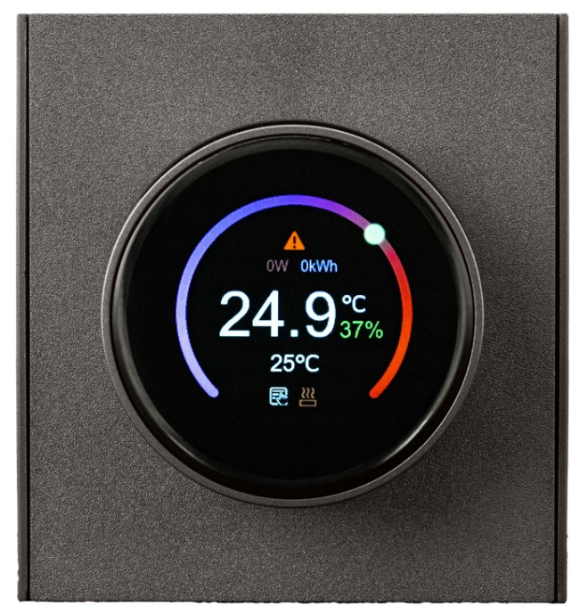 

Терморегулятор KRANZ KR-78-0728-6 STRONG Wi-Fi с/у графит, KR-78-0728-6