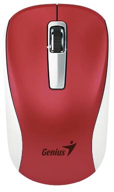 

Мышь Wireless Genius NX-7010 31030018401 1200 dpi/оптический/3 кнопки/USB-приемник/2,4 ГГц/батарея AA/красный, NX-7010