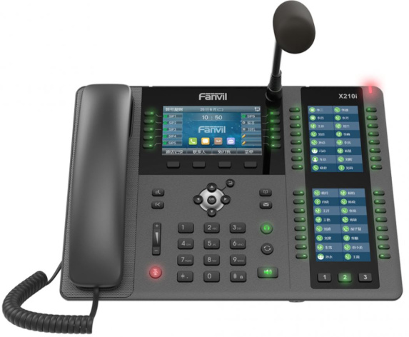 Изображение товара Телефон VoiceIP Fanvil X210i с HD громкой связью и программируемыми кнопками