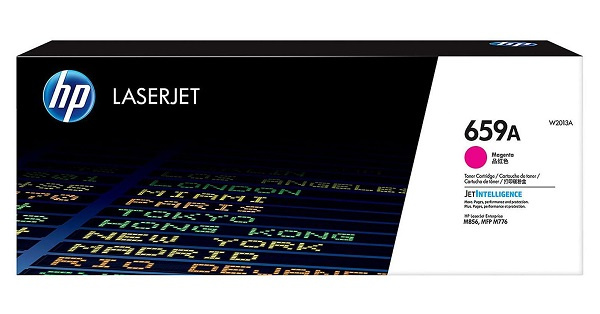 Изображение товара Картридж HP 659A пурпурный для лазерных принтеров и МФУ HP