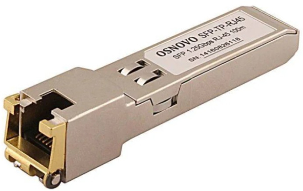 фото Модуль  OSNOVO SFP-TP-RJ45(10G) в Красноярске