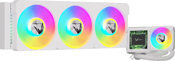 Изображение товара Система охлаждения Formula V Cryo Wing Digi 360 WH для мощных процессоров