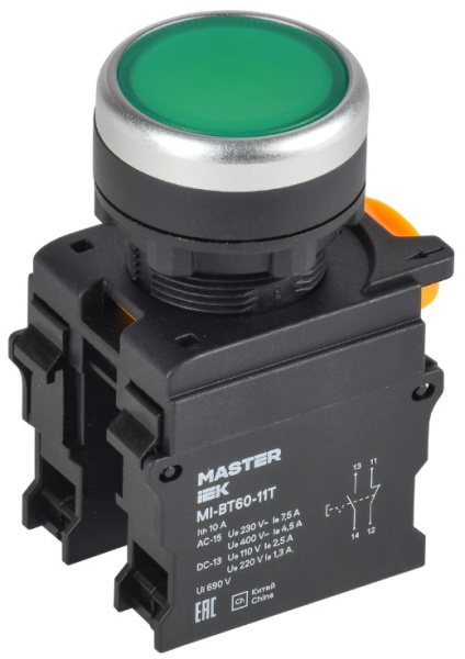 Кнопка IEK MI-BT60-11T-3-21-K06