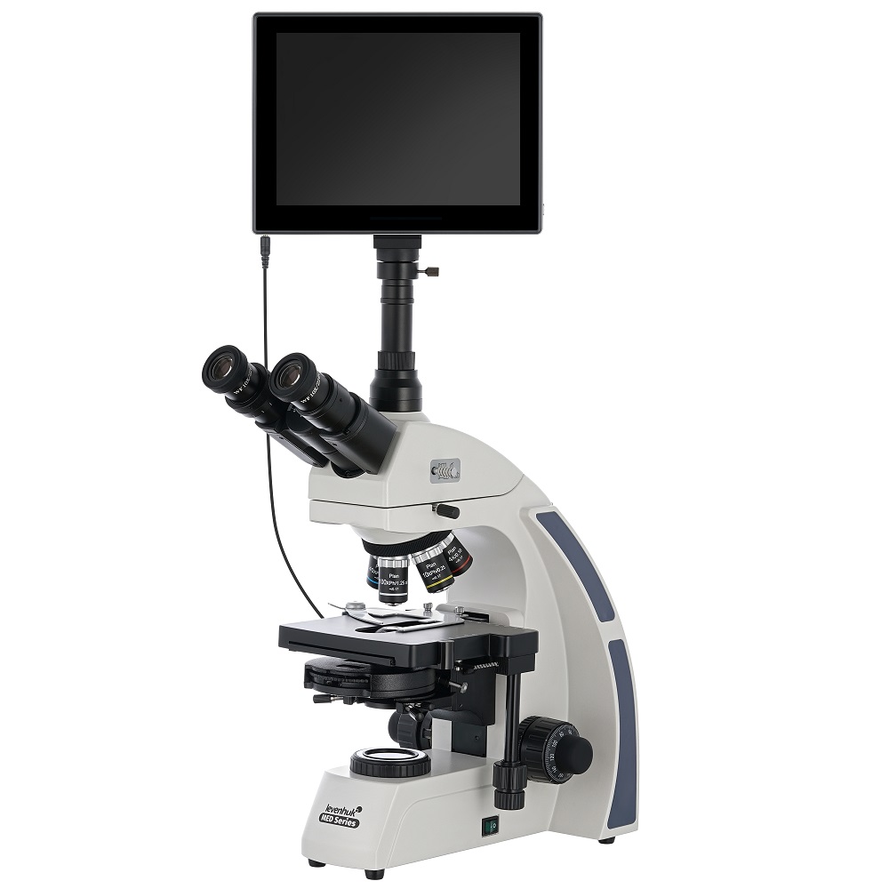 

Микроскоп Levenhuk MED D45T LCD Levenhuk 74011 цифровой, тринокулярный, MED D45T LCD