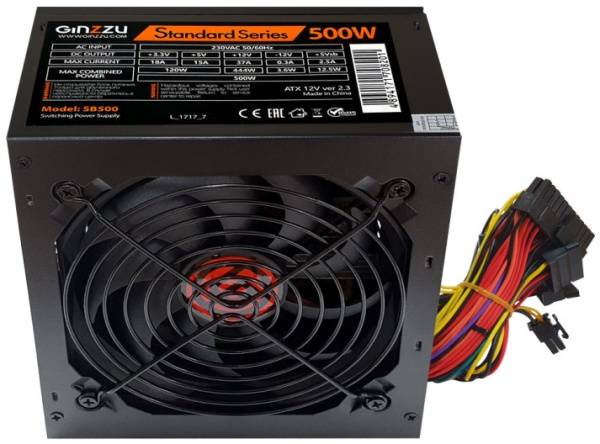 фото Блок питания ATX Ginzzu SB500 в Уфе