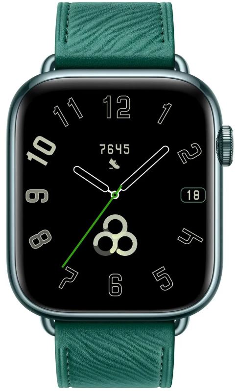 

Часы Honor WATCH 5 5502ABGJ GREEN LEATHER, WATCH 5