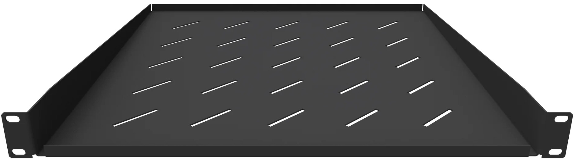 

Полка консольная SNR SNR-SHELF-08045-20BC для шкафов глубиной 800мм, (глубина полки 450мм) распределенная нагрузка, 20кг, Цвет-черный, SNR-SHELF-08045-20BC