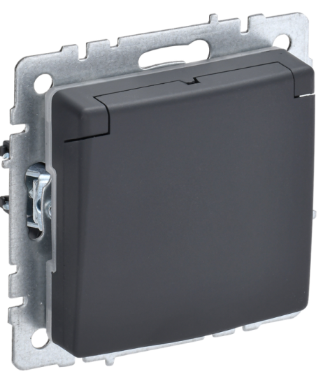 фото Розетка с заземлением  IEK BR-R16-16-K53 в Уфе