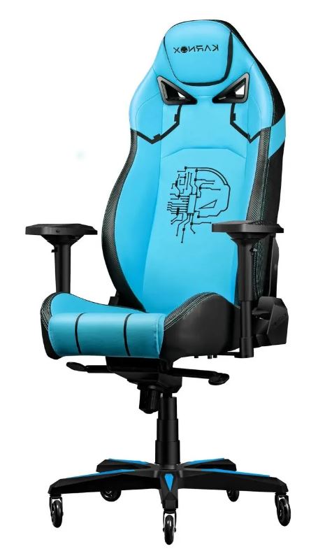 

Кресло игровое KARNOX GLADIATOR Cybot Edition KX800915-CY blue, GLADIATOR Cybot Edition
