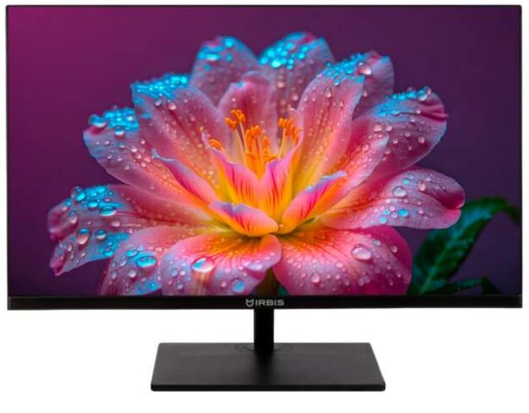 

Монитор 23,8" Irbis MirView24 R24FIDS120_MIR 1920x1080, LED, 16:9, IPS, 250 cd/m2, 1000:1, 5ms, 178°/178°, VGA, HDMI, DP, Audi, 75Hz, speak, Tilt, bla, MirView24