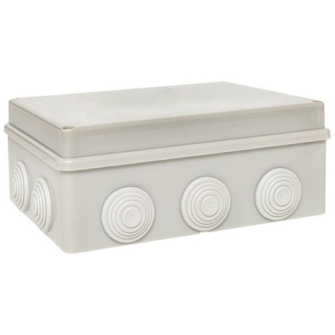 Изображение товара Коробка распаячная EKF plc-kmr-050-042 IP55 10 вводов белая