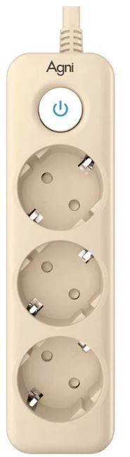 

Сетевой фильтр AGNI TP-FD3E-2m-ivory 3 розетки, 16А, 4000Вт, 220-250В, 2 м, 3x1,5mm2, слоновая кость, TP-FD3E-2m-ivory
