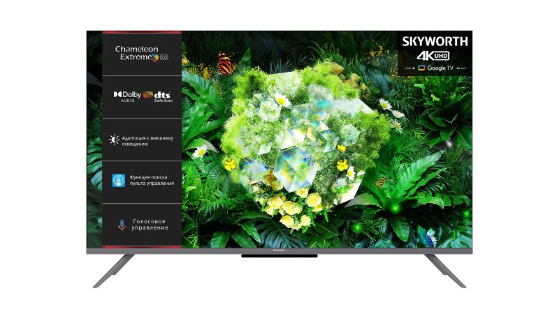 

Телевизор Skyworth 75G66G 75" Eye Care черный/серый 4K Ultra HD 60Hz DVB-T DVB-T2 DVB-C DVB-S DVB-S2 USB WiFi Smart TV, 75G66G