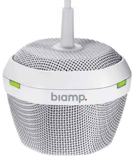 

Микрофон BIAMP Parle/TesiraTCM-1(White) 912.0485.900/911.0485.900 подвесной, технология Beamtracking(AVB); 3 зоны по 120°; LED mute индикаторы; PoE.Ма, Parle/TesiraTCM-1(White)