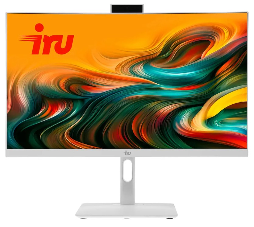 

Моноблок 23.8'' iRu 23ID 2095264 i5-12400/32Gb/512Gb SSD/UHD Graphics 730/1920x1080/120W/WiFi/BT/Cam/noOS/white, 23ID