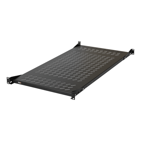 Изображение товара Полка для тяжелого оборудования 19" TLK TLK-SHFC-1060F-BK для телекоммуникационных шкафов