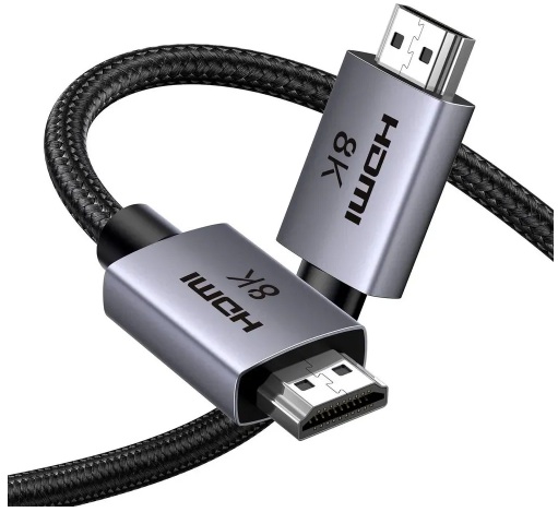

Кабель интерфейсный UGREEN 25907_ HDMI 2.1 Male To Male 8K Cable, длина: 0,5м, цвет: серый, 25907_