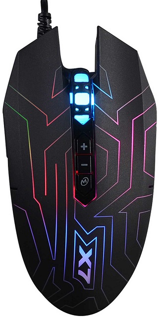 

Мышь A4Tech X-77 черный, 2400dpi, USB, 8 кнопок, X-77