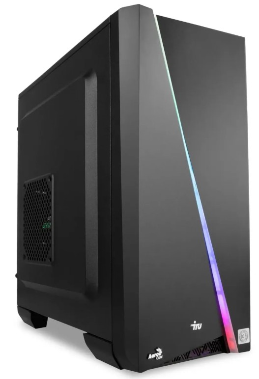 

Компьютер iRu Tactio 310H6GE MT 2130108 i5-12400F/16GB/512GB SSD/RTX 5060 8GB/GbitEth/500W/noOS/black, Tactio 310H6GE MT