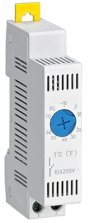 

Термостат DKC R5MTHNO модульный, с регулируемым диапазоном температуры -10…+80°C, NO-контакт, "RAM Klima", R5MTHNO