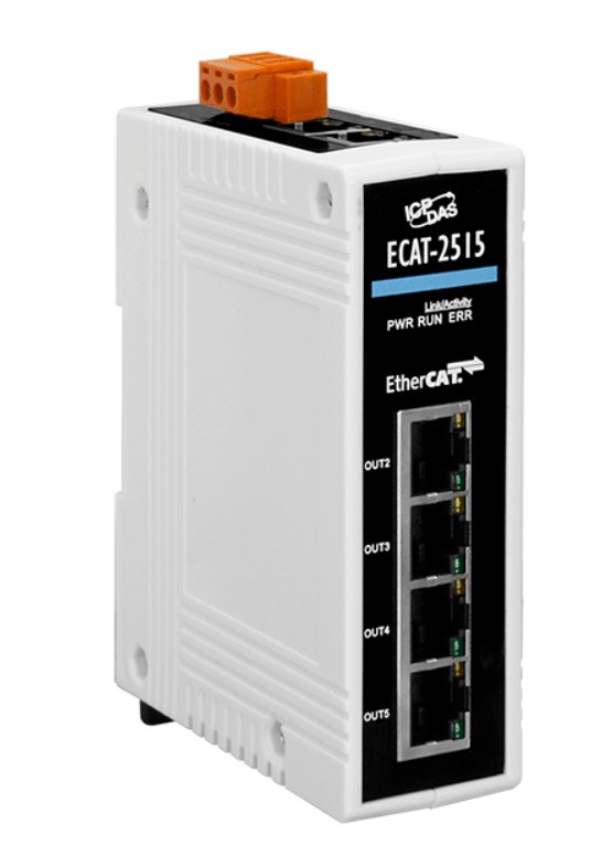 

Модуль ICP DAS ECAT-2515 CR 1-to-5 Port EtherCAT Junction Slave Module (RoHS), ECAT-2515 CR
