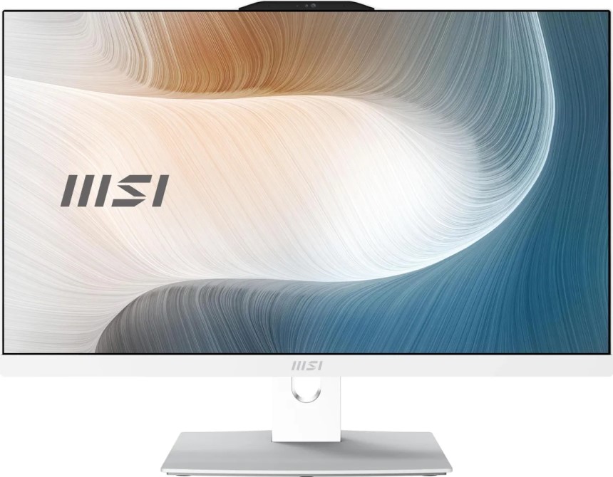 

Моноблок 23.8'' MSI Modern AM242P 12M-1064XRU 9S6-AE0712-1448 i7-1255U/16GB/512GB SSD/Iris Xe Graphics/FHD/GbitEth/WIFI/BT/клавиатура/мышь/Cam/белый, Modern AM242P 12M-1064XRU