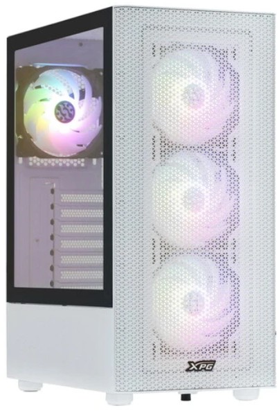 

Корпус ATX ADATA XPG VALORMESHC4VA-WHCWW без БП, боковая панель из закалённого стекла, 2*USB 3.2, USB Type-C, VALORMESHC4VA-WHCWW